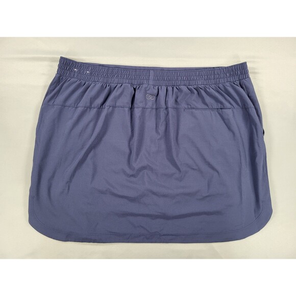 CALIA by Carrie Underwood Pants - CALIA Women's Birdie Athletic Skort 16" Size XXL Purple Gray Golf Tennis Skirt